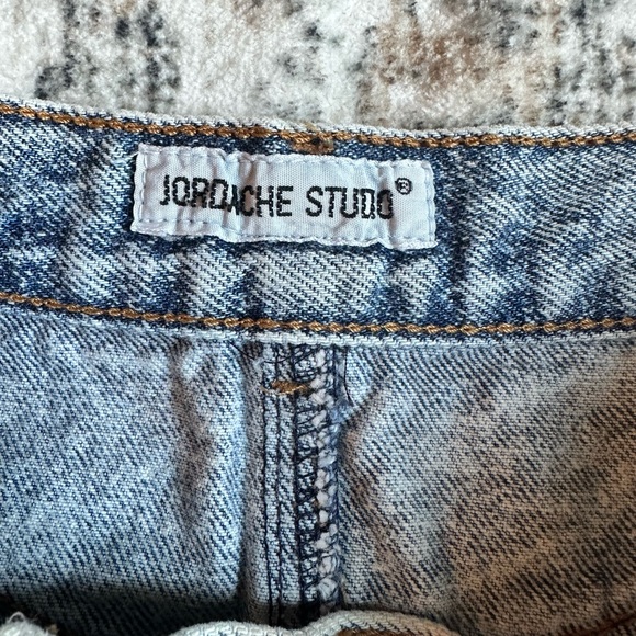 Vintage Jordache Acid Wash Denim Skirt 100% Cotton Size 14 (Measures Like A‎ 6 - Picture 7 of 11